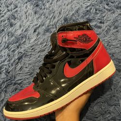 Jordan 1 Patent Bred Size 12