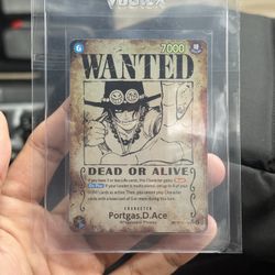 One Piece - Portgas.D.Ace Wanted Error OP13-119