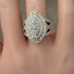 5Ctw 14KT Natural Diamond Anniversary Ring 