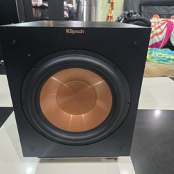 Klipsch Reference R-12SW NA Subwoofer 12" Inch Front Firing 400 Watt Powered Sub working like new, very nice sound.  Will test before you buy. 