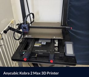 2 3d printers, adventure 5m pro + Anycubic Kobra 2 Max 3D Printer