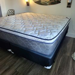 NEW KING PILLOWTOP SET MATTRESS AND BOX SPRING-3PCS