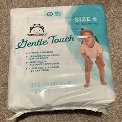 Mama Bear Size 6 Diapers 27 Diapers