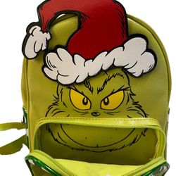 Grinch Mini Backpack 💚 
