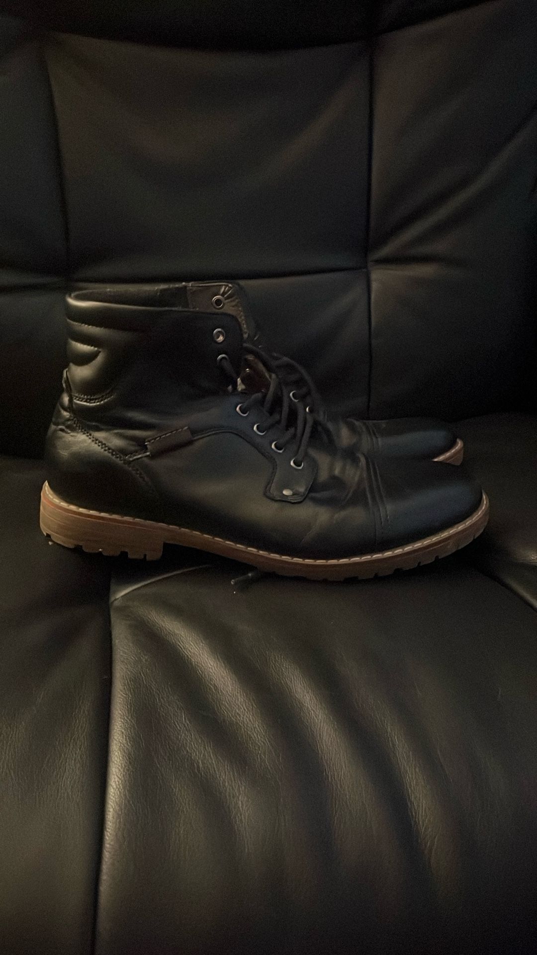 Black Work Boots 