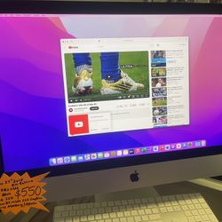 iMac 5K 27” Retina 2015 Intel Quad Core  GHz, 16GB RAM, AMD Radeon R9 M390 2GB Graphics, macOS Monterey. Comes with Apple keyboard & Mouse. Pack