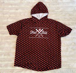 Men’s Flatbill baseball T-shirt hoodie size XL