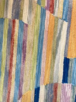 Company C "Jubilee" 9x12 Hand-Tufted 100% Wool Area Rug - Periwinkle / Multi