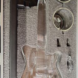 HARD ROCK GUITAR DECANTER SET