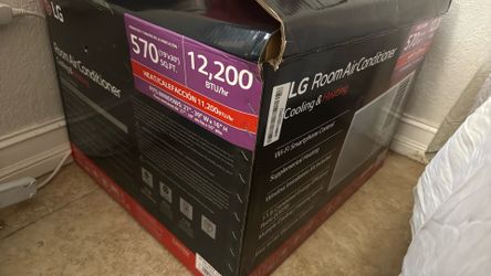 Brand new 12,000 BTU LG AC In original box.