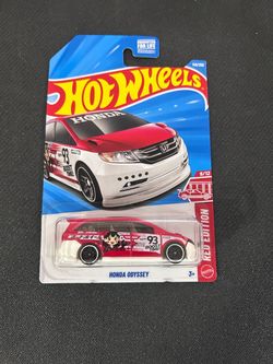 Hot wheels Honda odyssey red edition