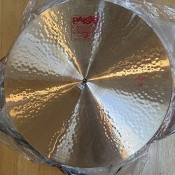 Paiste 2002 Ride and Crash cymbsls