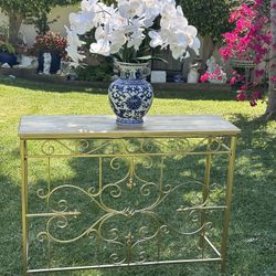 Metal Entrance  Console Table