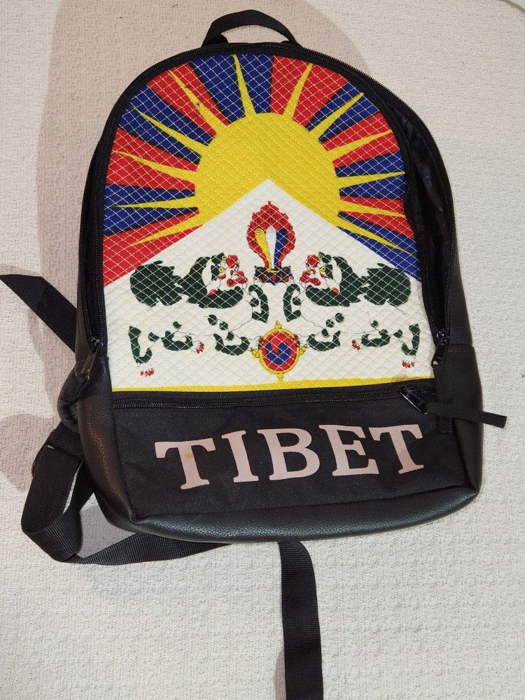 Tibet textile backpack