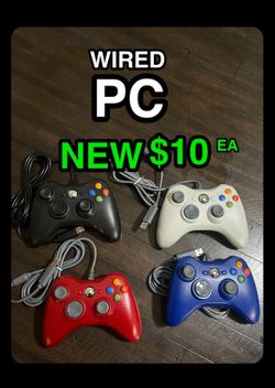 WIRED PC Controllers (computer only) USB plug in