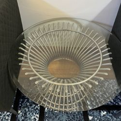 Glass Round Coffee Table 