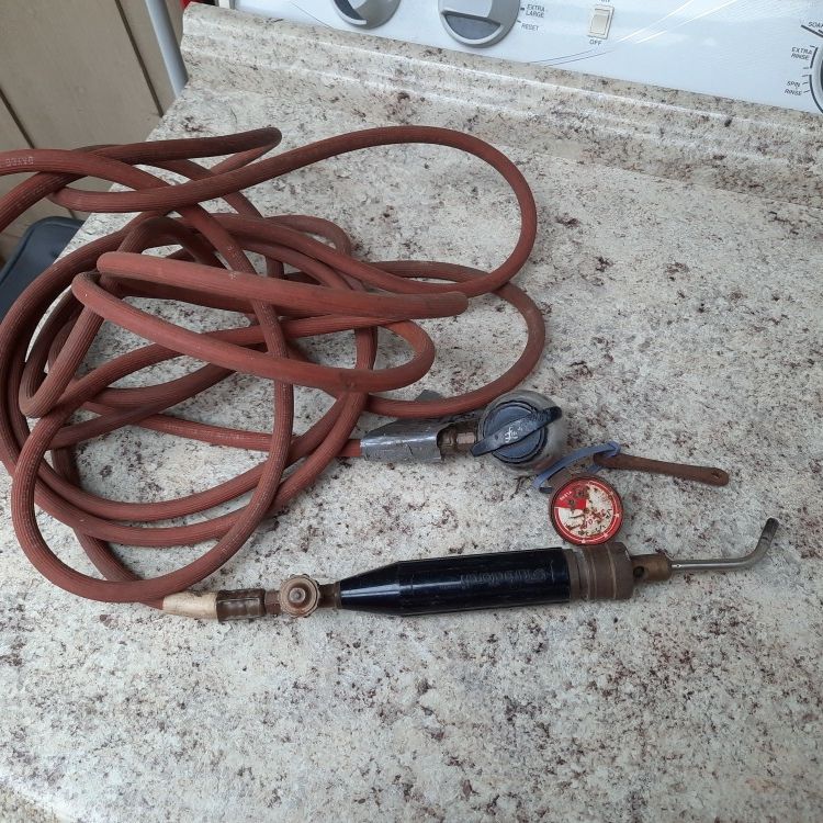 Plumbing Beach Hank Torch Gauge And Hose kit
