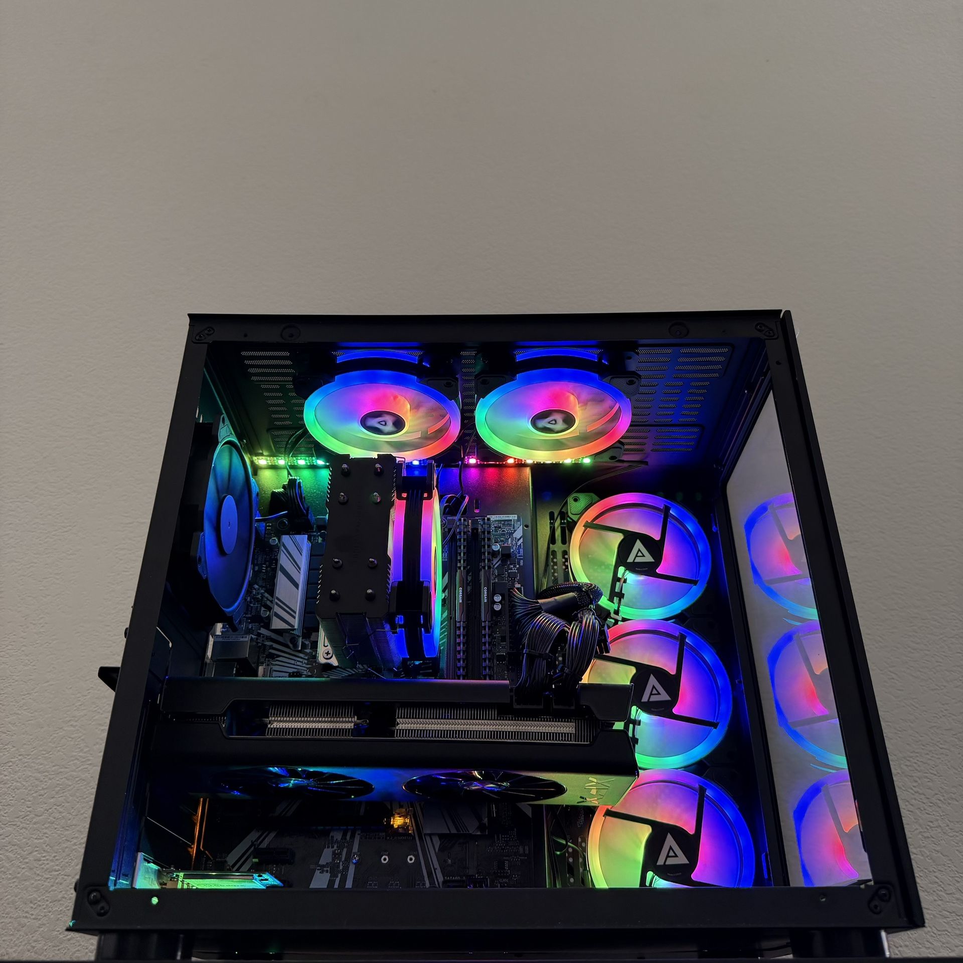 ULTRA FAST i5 Midrange Gaming PC Computer (i5-8600K, RX 5700 = RTX 2070, 16GB RAM, 500GB NVMe + 500GB HDD, WiFi)