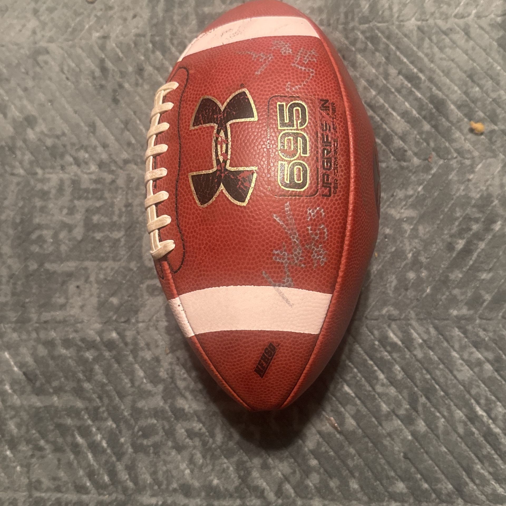 Under Armour 695 Colorado State Team Signed Ball