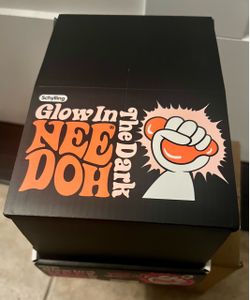 BRAND NEW IN CASE Case of Schylling Glow in the Dark NeeDoh Squishy Stress Balls Toys - 12 Count Multi Colors This is for a brand new, in the manufact