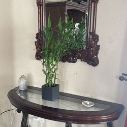 Mirror And Table