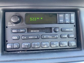 Crown Victoria radio ford