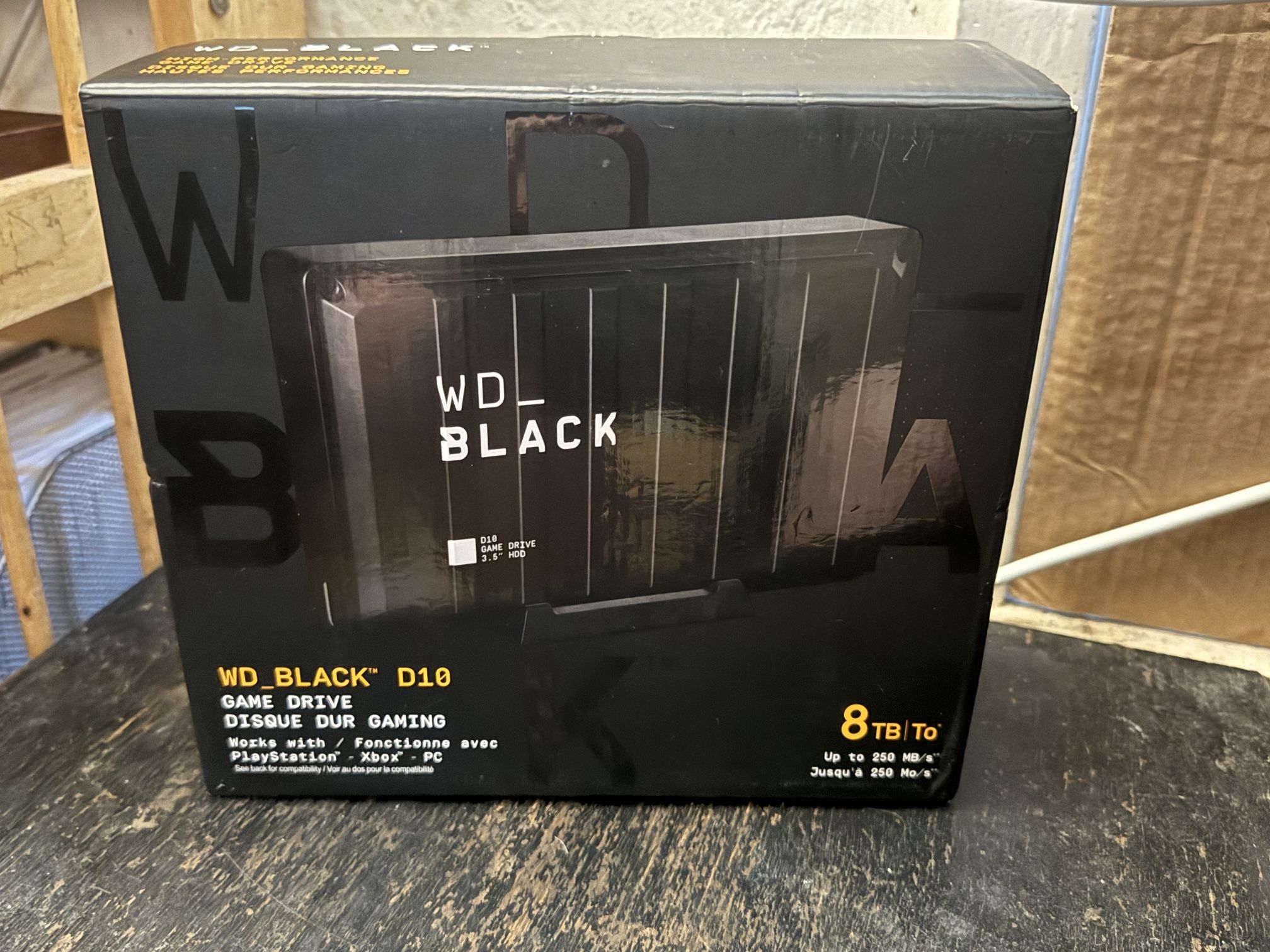 WD black D10 (8TB)