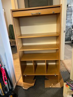 2 custom cabinets w/roll down front. See description for more details