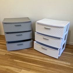 Storage Drawers 3 Rows