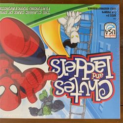 Hasbro Gaming Marvel Super Hero Adventures Spider-Man Web Warriors Chutes & Ladders Board Game  NEW