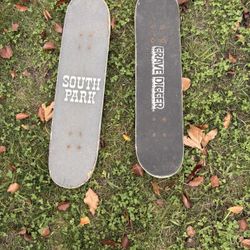 2 Skateboards – South Park + Crave Digger 
