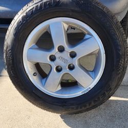 Jeep Wheels 17" With Tires