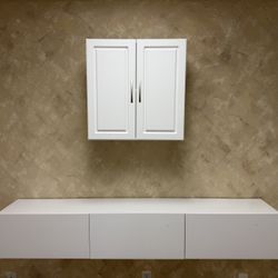 Floating Shelf Cabinet 