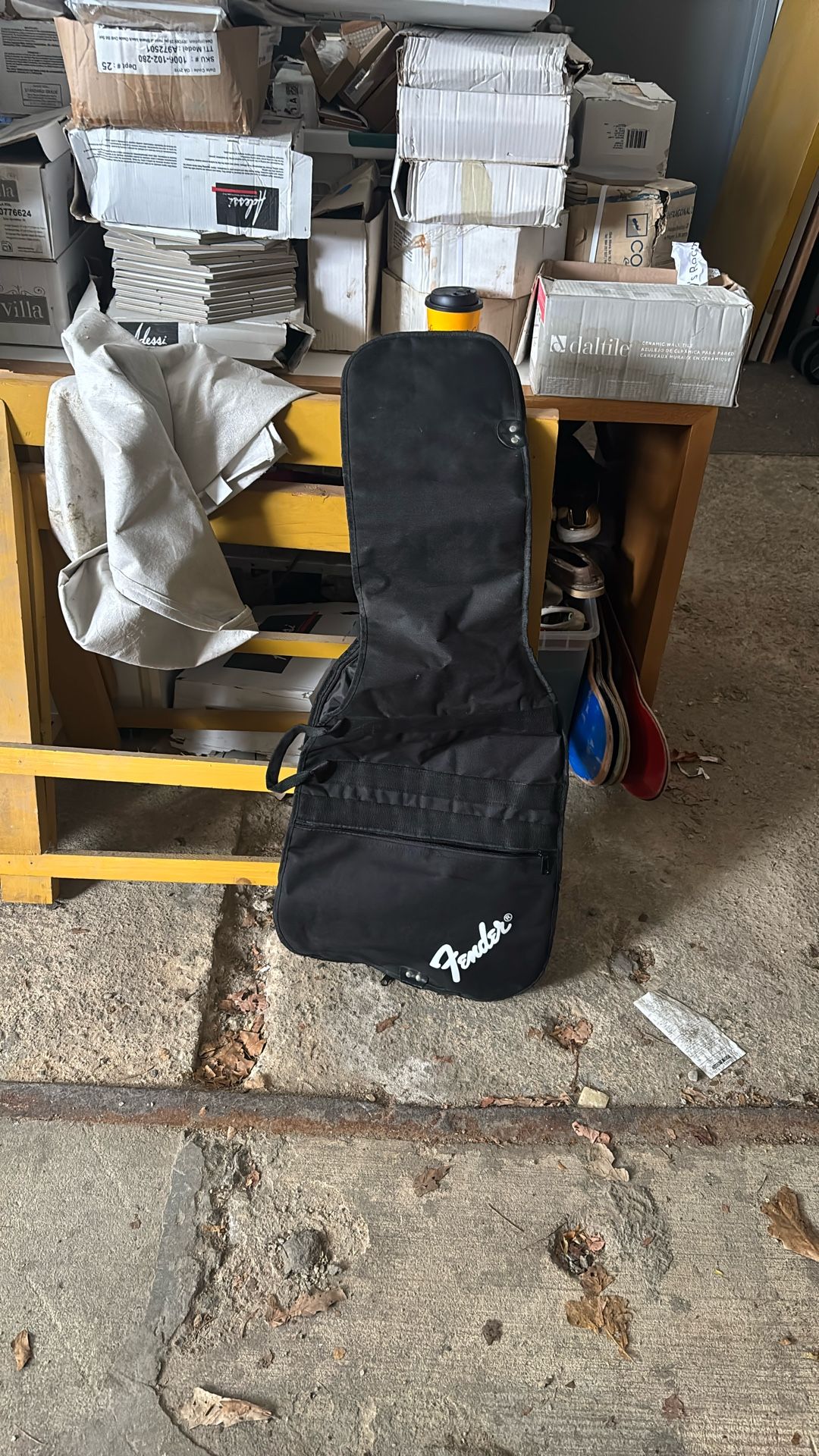 (Case Only) Fender Electric Guitar Travel Case