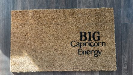 Custom Capricorn Doormat