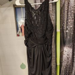 Black David's Bridal Dress MUST GO MAKE OFFER!