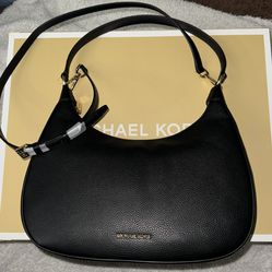 Michael Kors Large Hobo Shoulder Leather Bag
