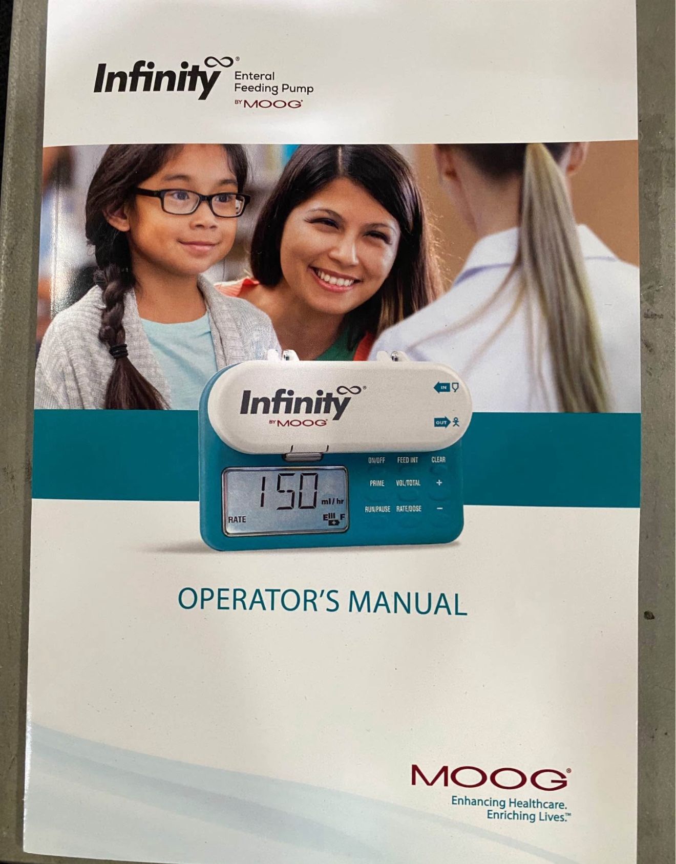 INFINITY Enteral feeding pump  Bomba de alimentación entérica