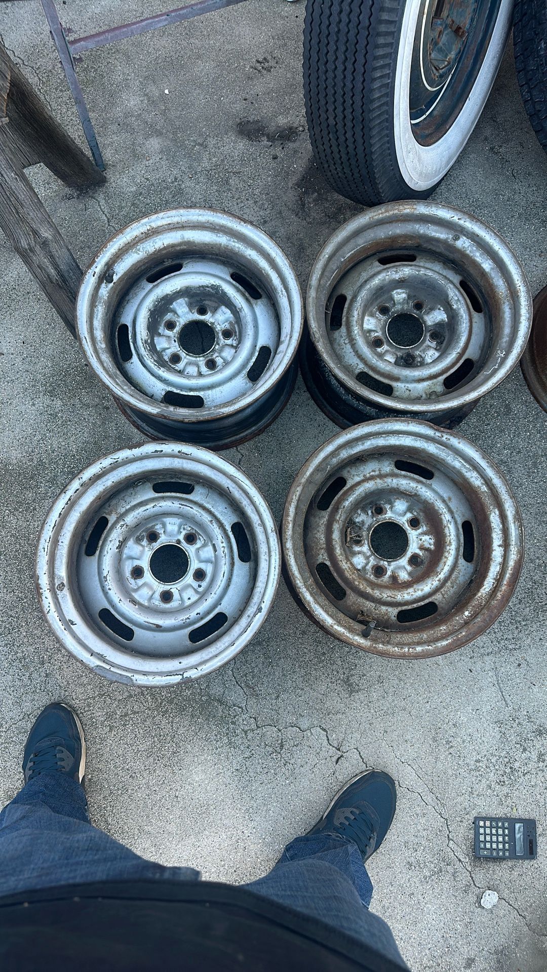 Rally Wheels Chevy Camaro Chevelle El Camino Corvette 15x10”