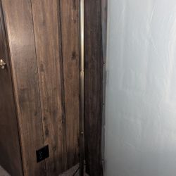 Brass Colored Standing Lamp