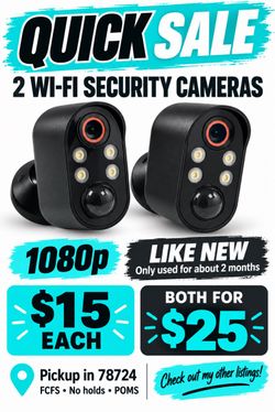 Security cameras