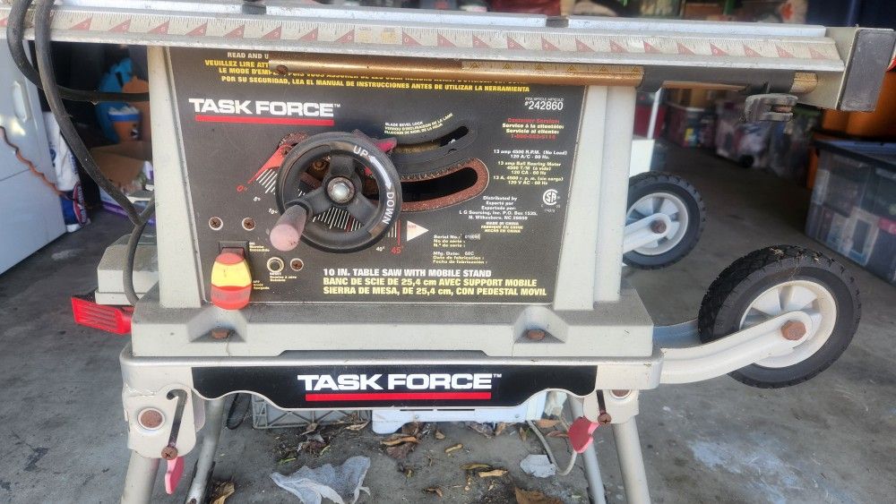 10-in Table Saw