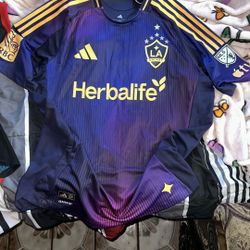 LA Galaxy Authentic Jersey XL