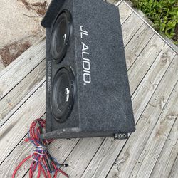 JL Audio With Amplifier