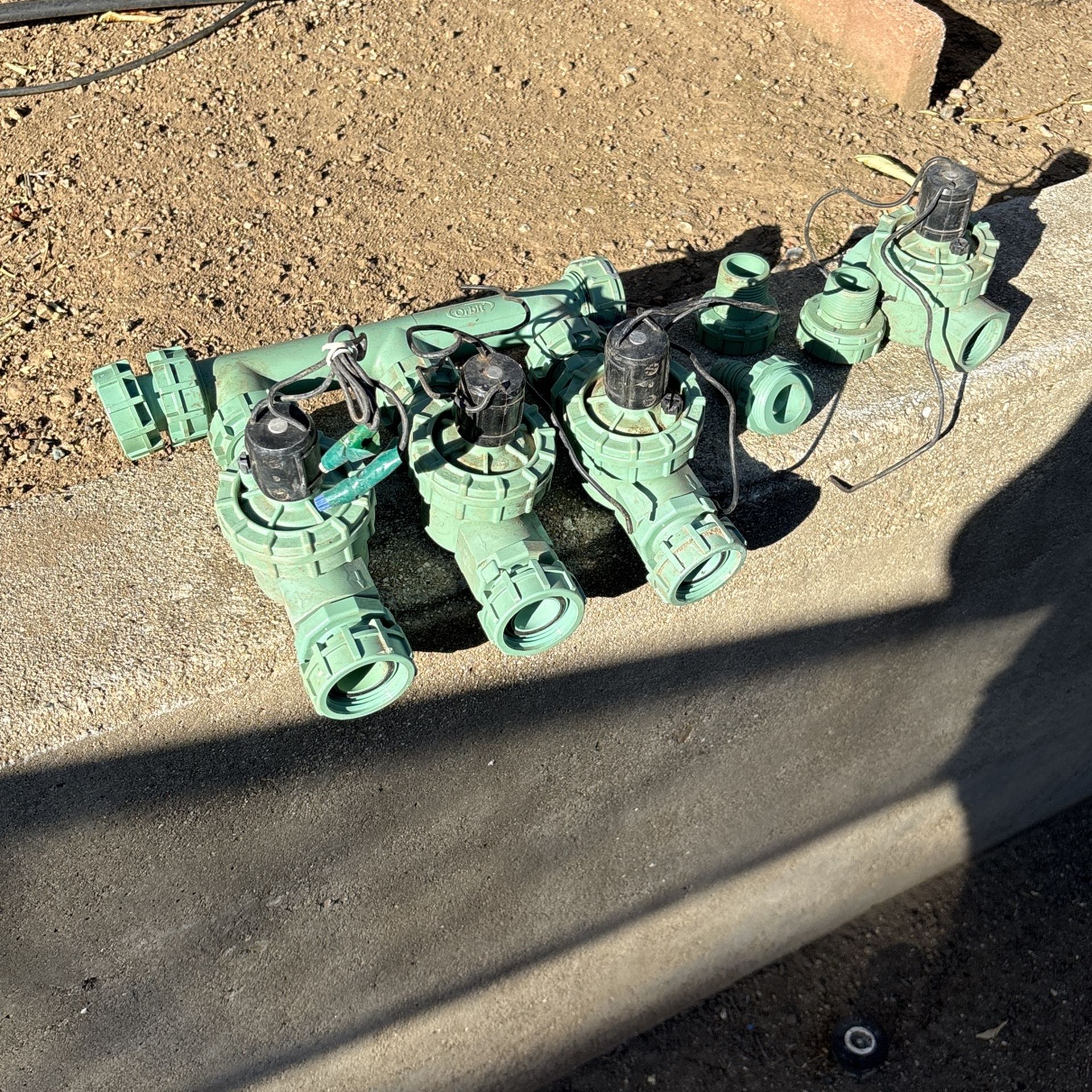 4 Valve Sprinkler Manifold Orbit