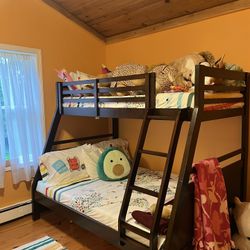 Bunk Bed Includes Full Mattress (twin Mattress Not Available)
