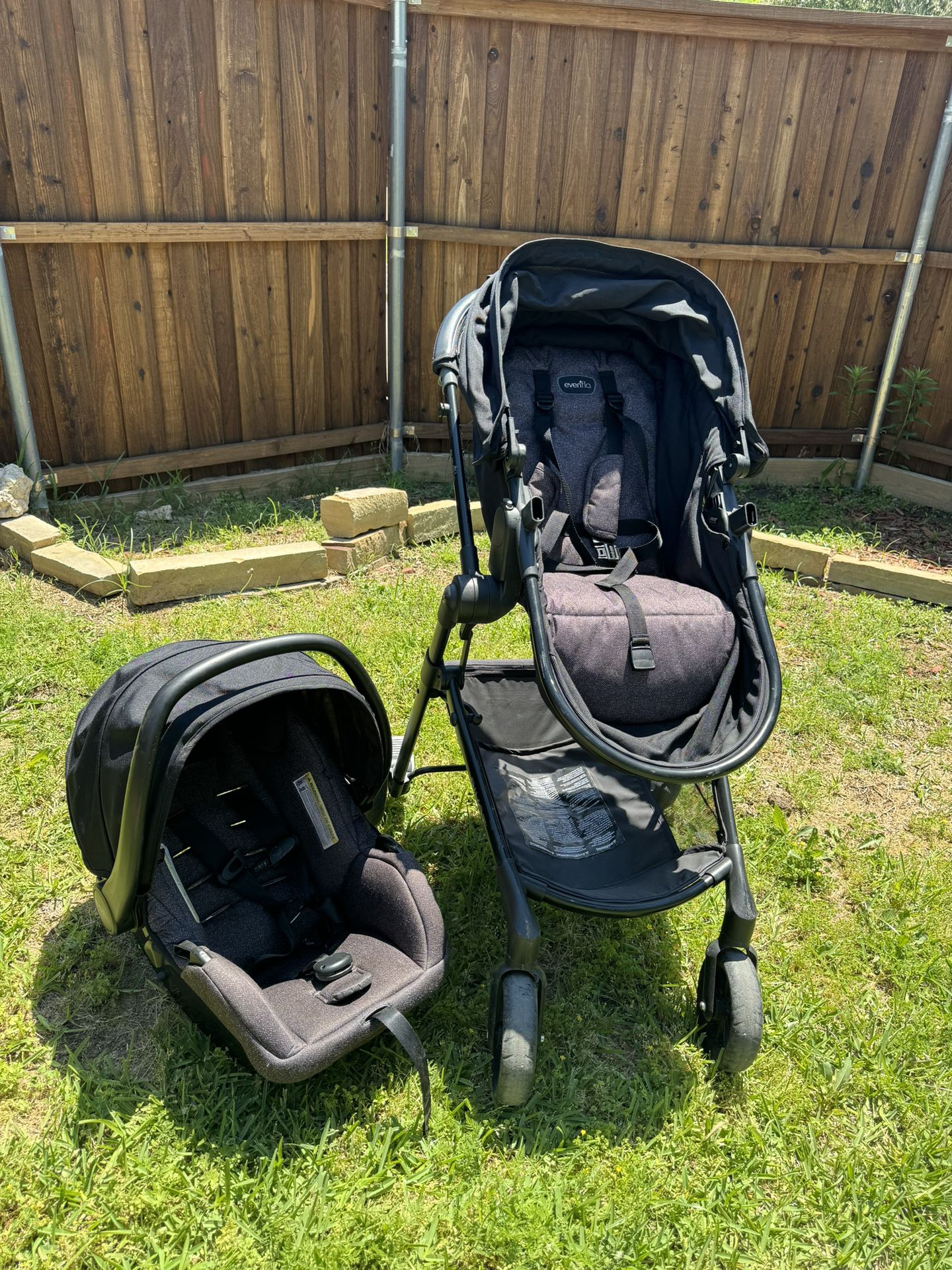 Evenflo Car Seat With Stroller 