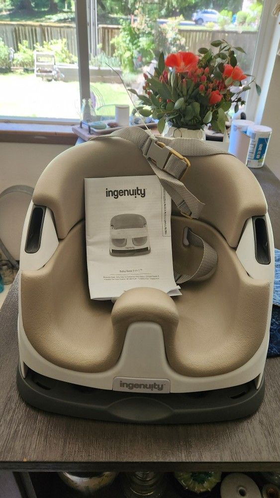 Ingenuity 2 in 1 booster baby seat- like new