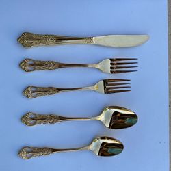 Gold Flatware