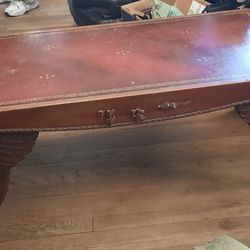 Antique Solid Wood Coffee Table 